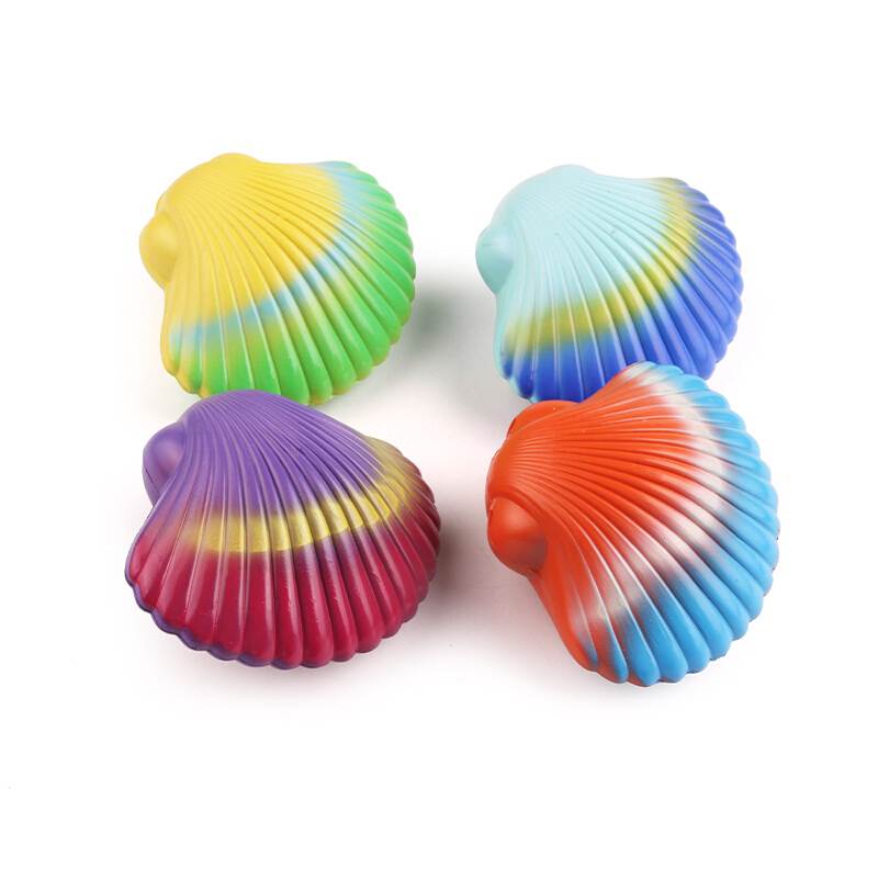 泡水孵化贝壳美人鱼儿童玩具膨胀蛋泡水变大会孵化海洋动物的扇贝