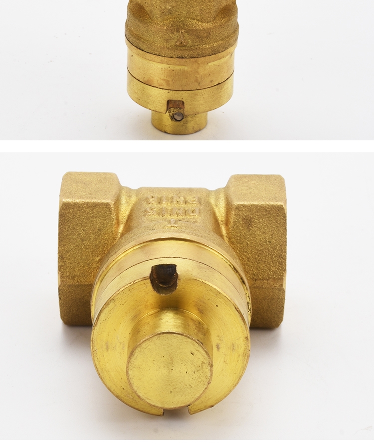 4分铜闸阀水表前阀门磁性带锁钥匙锁闭闸阀6分如华福禄自来水暖气阀门