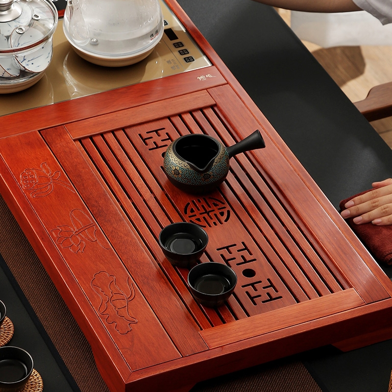 家用泡茶湛卢南洋红木t36茶盘含电器80*40*6cm【价格 图片 品牌 报价