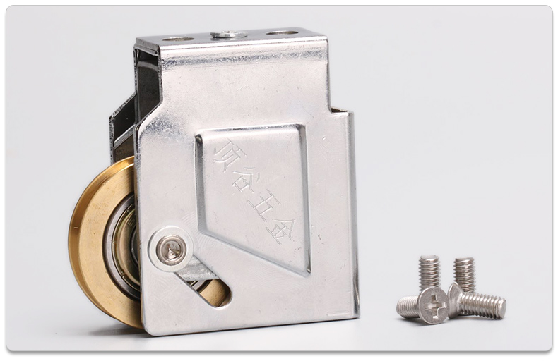 定做老式90型铝合金门窗滑轮90窗户静音轮轴承铜轮推拉窗移门滚轮配件