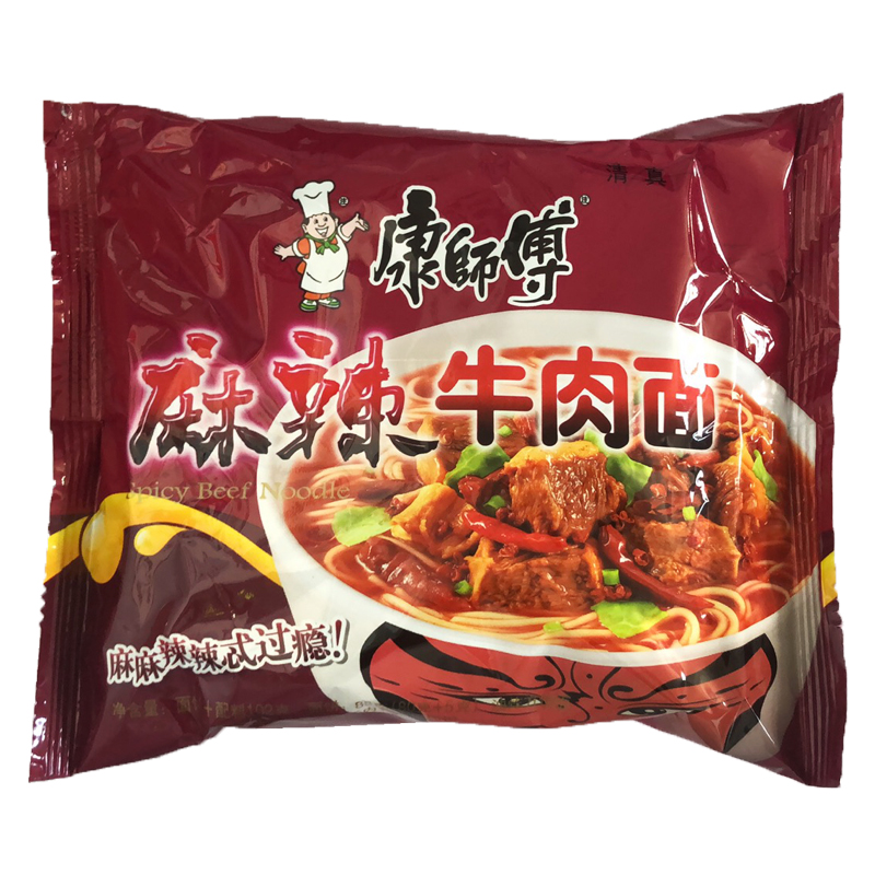 麻辣牛肉面康师傅图片