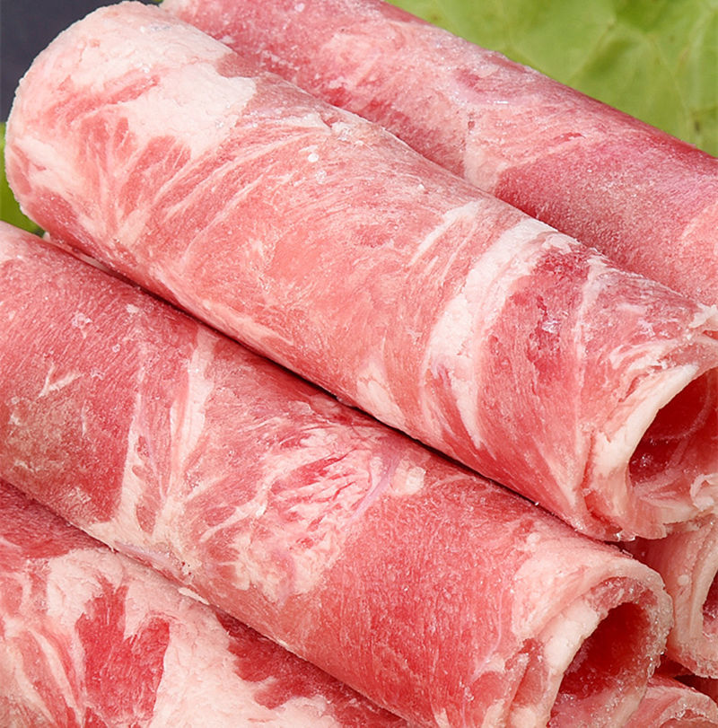 赛卡伊4斤新鲜肥牛卷批发牛肉卷烧烤火锅食材配菜牛肉卷片调理生牛肉