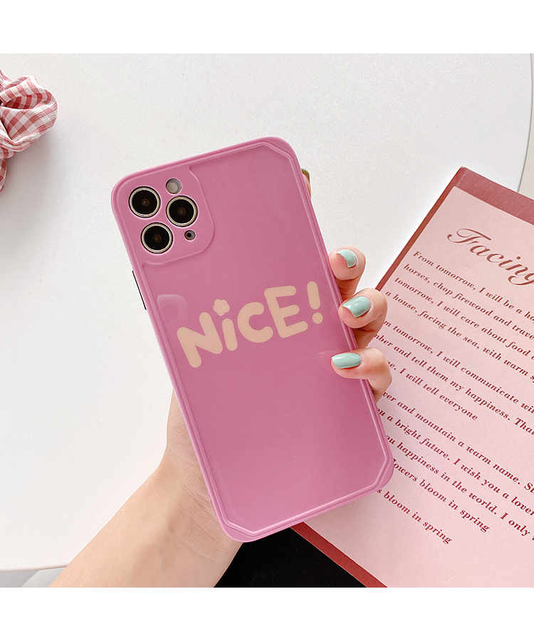 梅子色简约nice适用华为mate30手机壳p40/p30情侣nova5男nova6女款pro