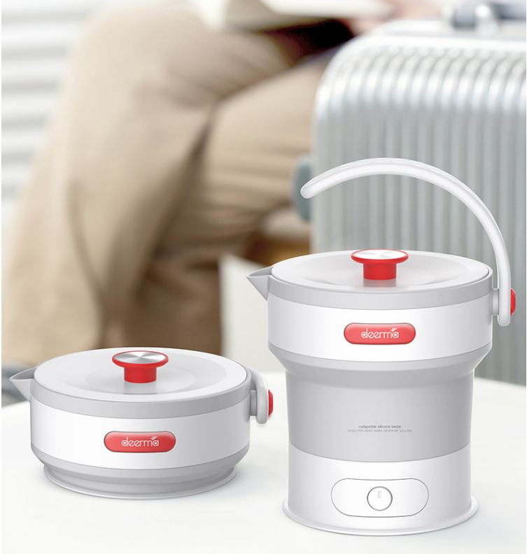 德尔玛deerma折叠水壶demdh202白色