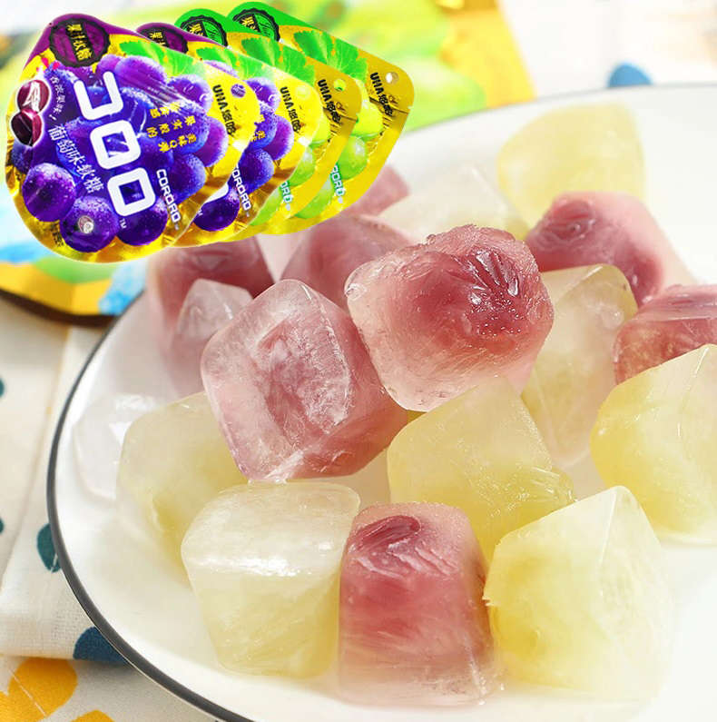 uha悠哈味觉糖果汁软糖装混合水果味