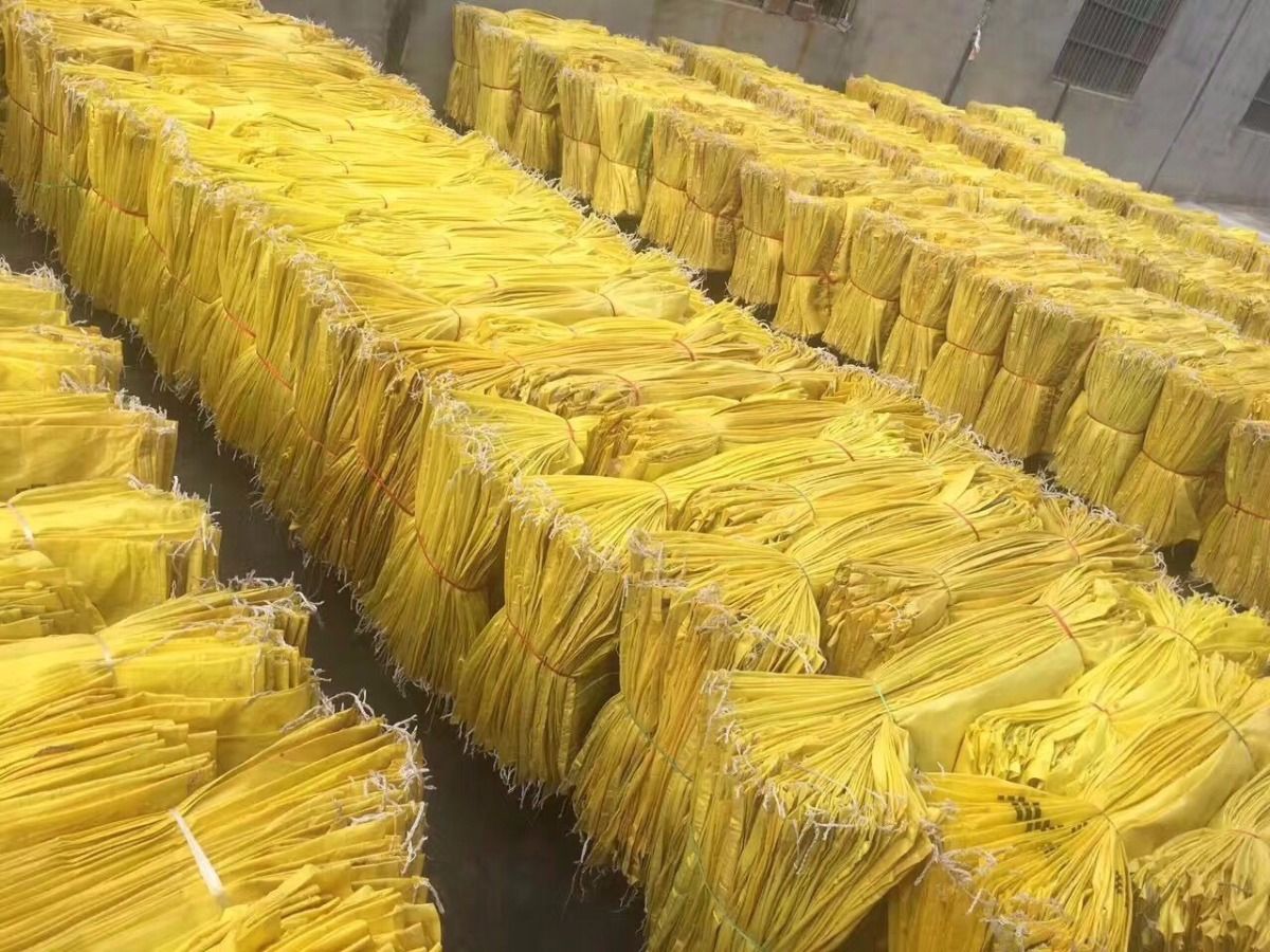 黄色加厚旧尿素10条尿素袋子黄色编织袋蛇皮袋50公斤加厚稻谷袋粮食袋