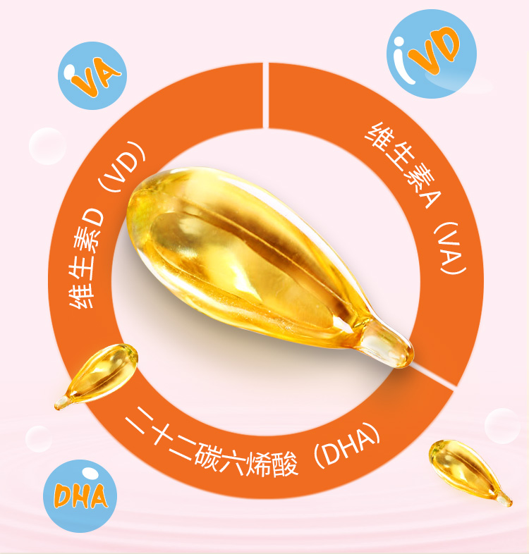 小葵花鳕鱼肝油软胶囊30粒05g粒10粒板3板装