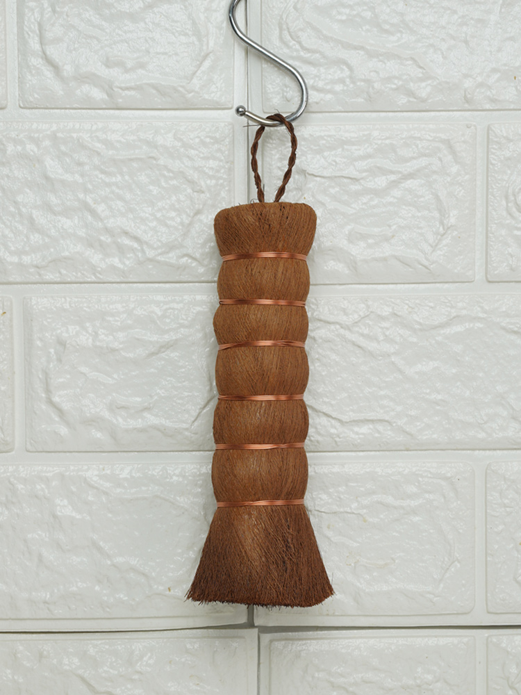 天然棕榈洗锅刷不粘锅专用刷锅刷子家用椰棕老式刷锅炊帚刷锅神器