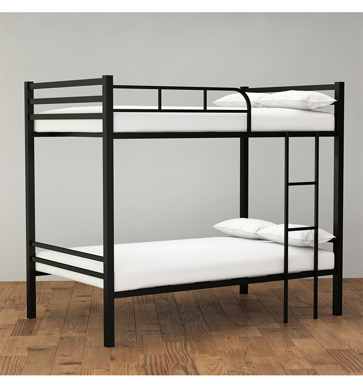 逸家伴侣高低床铁床铁艺上下床双层床铁架成年铁上下铺架子床员工宿舍