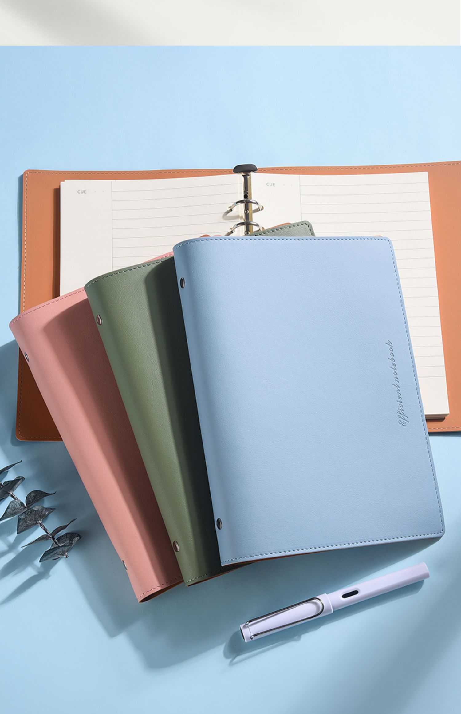 a5活页本简约可拆卸扣环活页笔记本子b5康奈尔横线网格空白替芯a6加厚