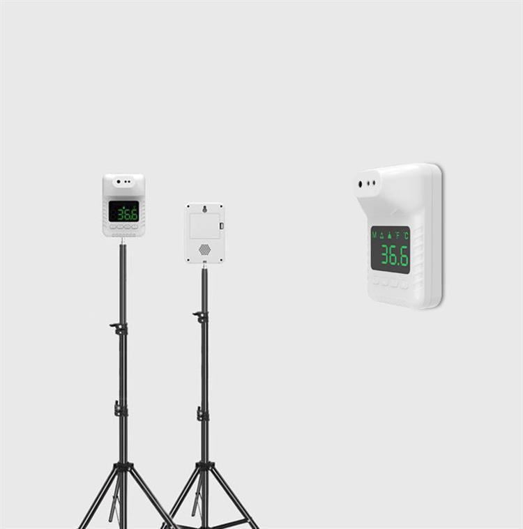 红外线测温仪门口全自动立式电子体温检测仪商用远距离一体测量仪