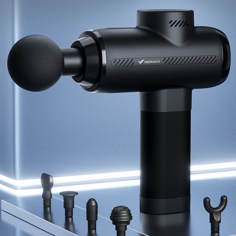 麦瑞克MERACH多功能便携筋膜枪一体式设计超长续航4小时放松四肢肌肉9D1C