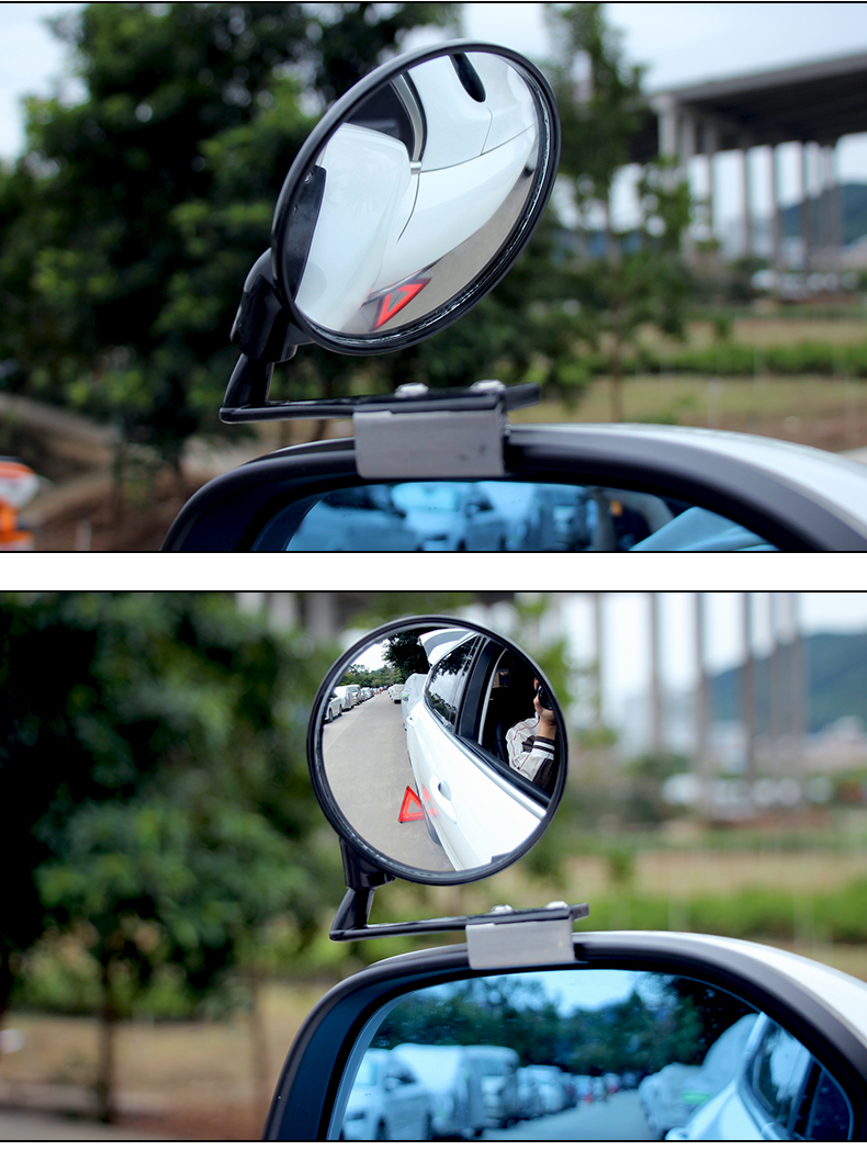 超级新品 苏宁放心购汽车前后轮盲区镜前车头小圆镜360度右侧前轮镜多