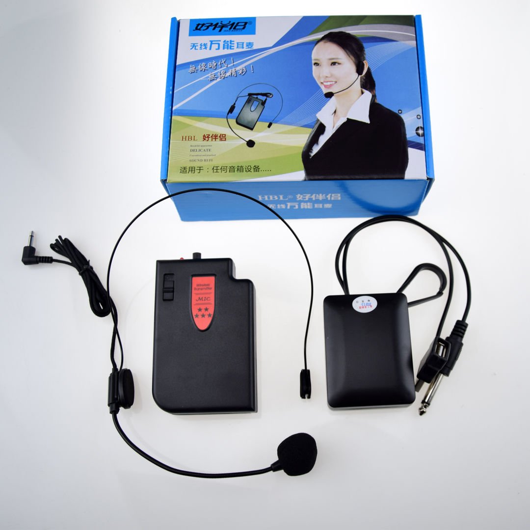 《拉杆音响万能无线腰挂头戴式耳麦话筒音箱通用usb接收器k歌神器功