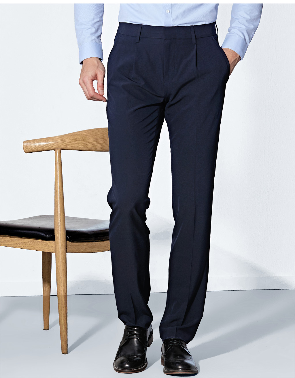 七匹狼男士西裤2019夏季新款中青年商务休闲长裤直筒上班裤子男装