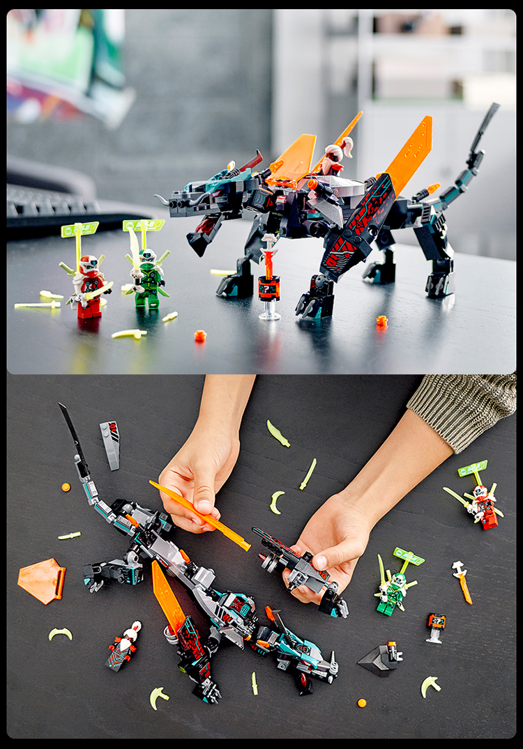 lego乐高ninjago幻影忍者系列帝国神龙71713积木玩具