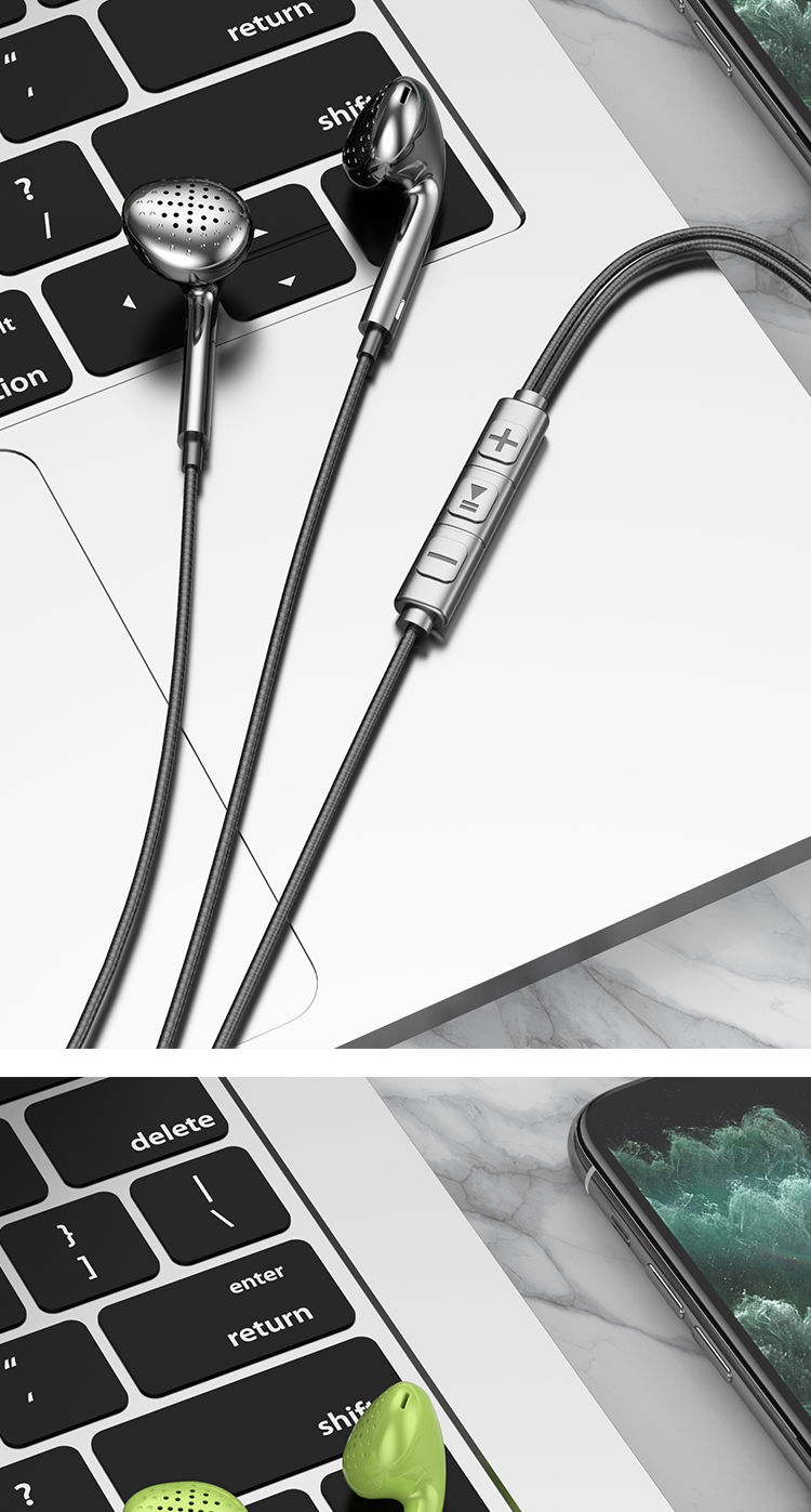 华为有线耳机p20p40手机荣耀v9/7x畅享10plus/nova5 mate10入耳式