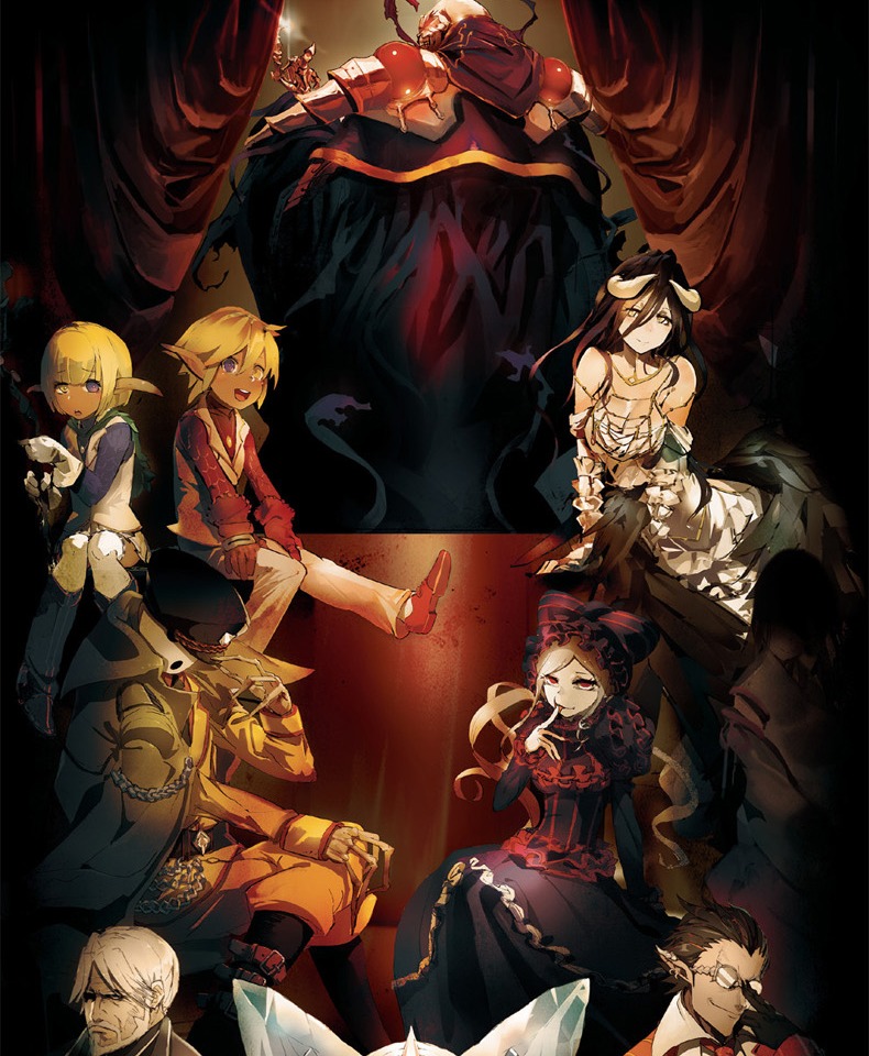 【颜系图书】不死者之王 overlord小说1-7全集全套14册 骨王小说 正版