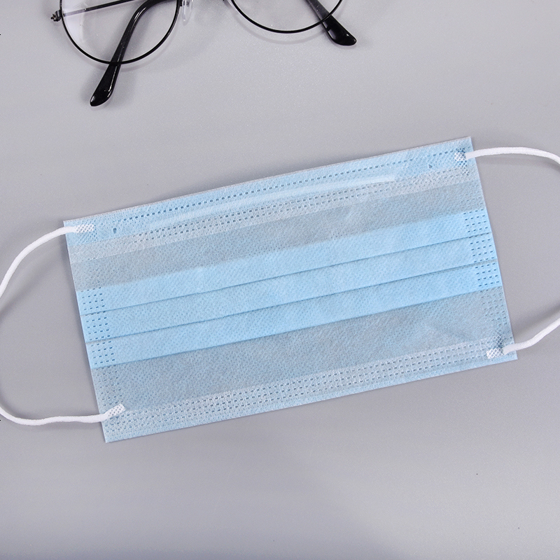 鸣宇(ming yu)日常防护 一次性口罩一二三层2000只1双层夏季超薄款两