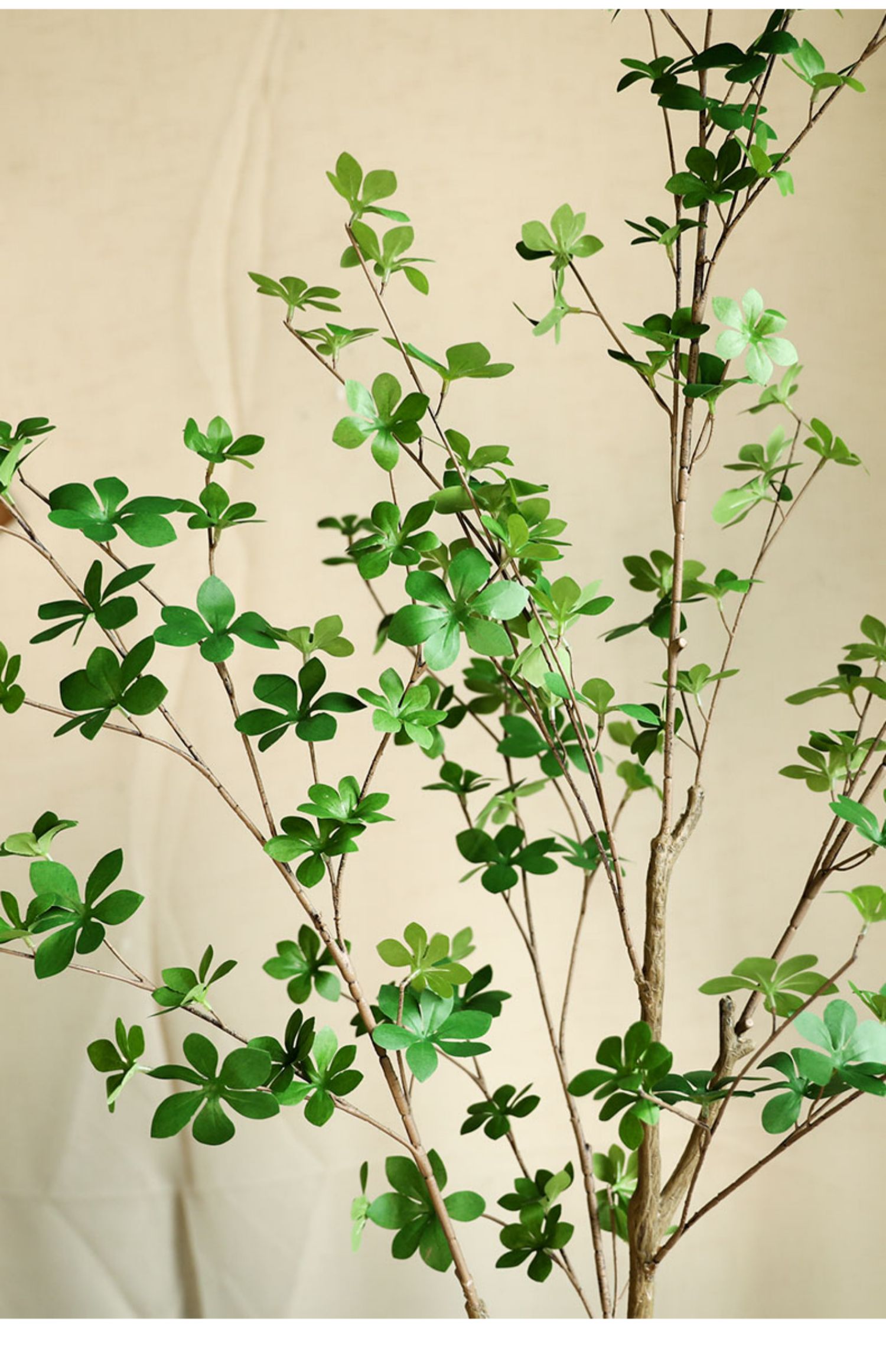 三维工匠仿真吊钟盆栽植物日式假树装饰摆件ins风室内客厅绿植盆景