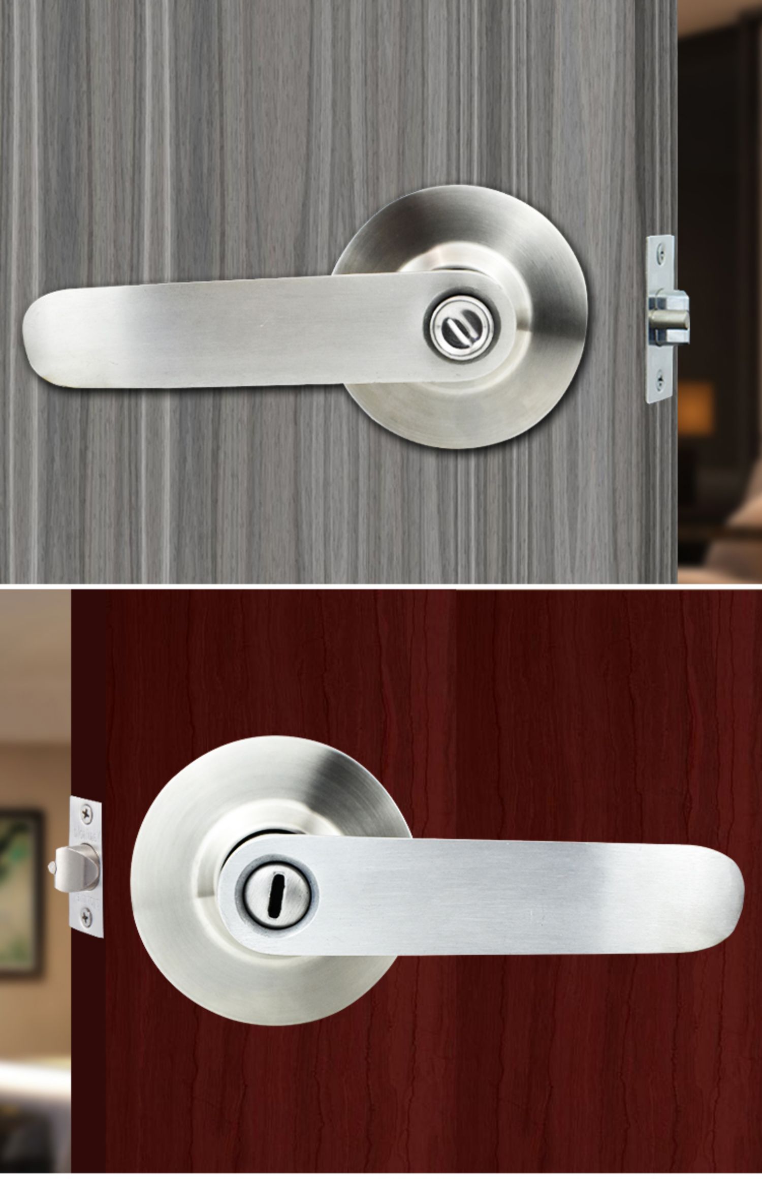 球形锁把手锁球形门锁室内卧室房门锁纯铜锁芯通用浴室把手执手锁敬平