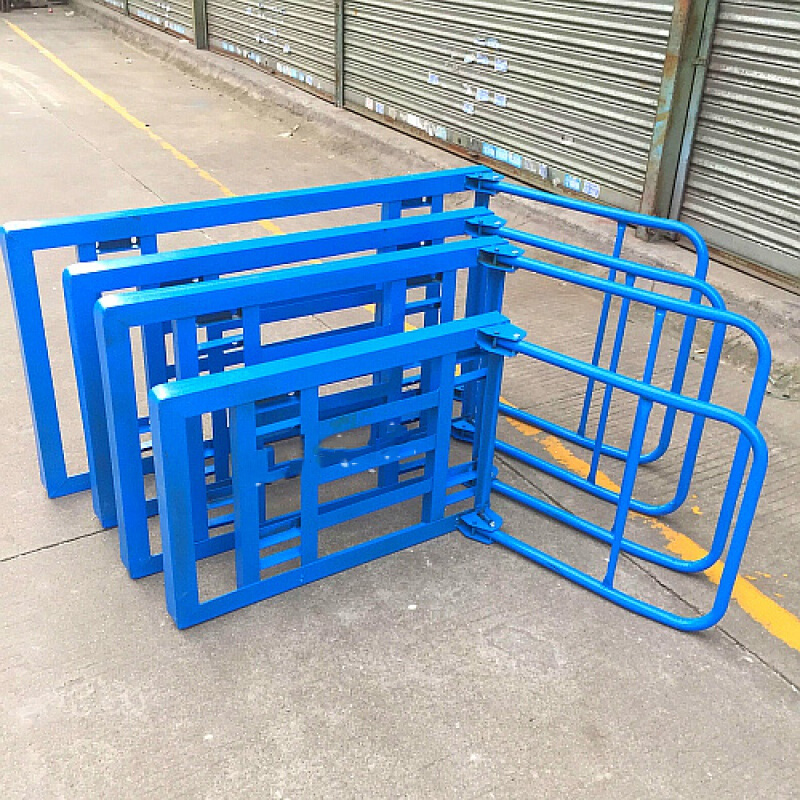 定做 角铁手推车 车架子 平板车车架 搬运货车 车架手 拉车车架