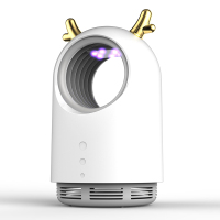 鹿角白色灭蚊灯KLY-169吸入式光触媒电击灭蚊灯家用诱驱蚊器捕蚊灯USB充电二合一灭蚊灯