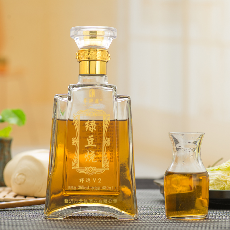 界牌楼窑湾古镇绿豆烧酒36vol480ml瓶