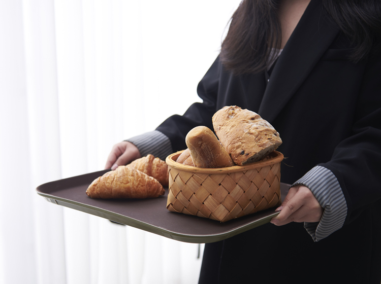 星姿恋(xingzilian)园艺用品 星姿恋(xingzilian) 端菜酒店托盘长方形