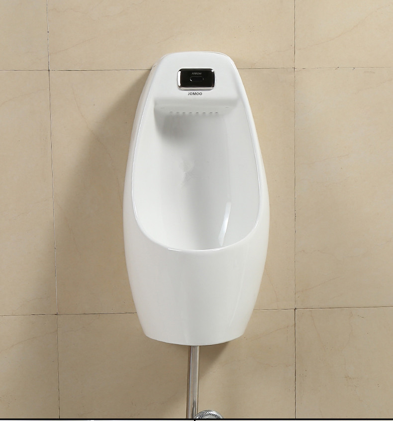 新款小便斗一体智能感应小便器落地立式挂墙式工程小便池尿斗