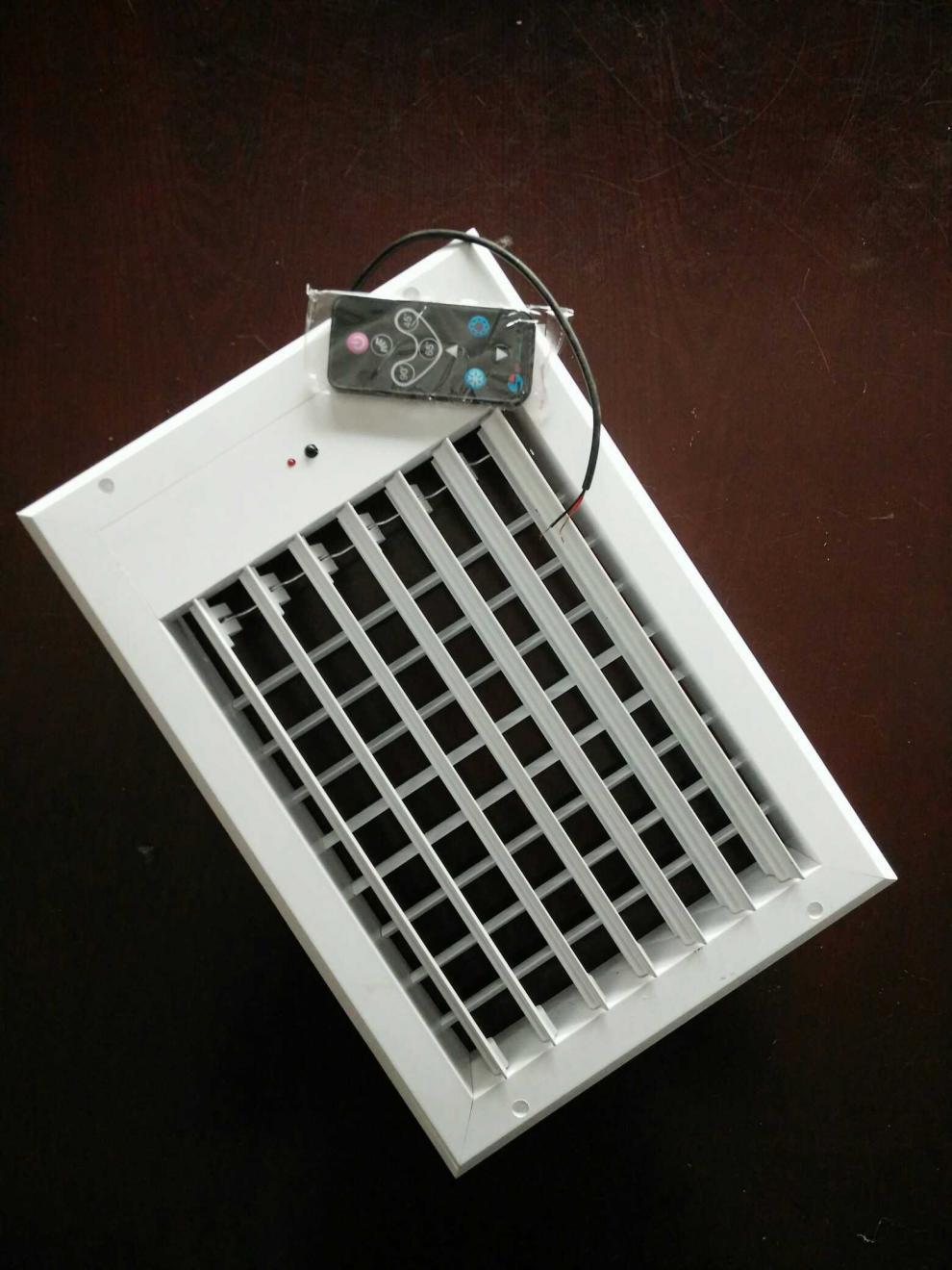 定做 中央空调出风口电动风口遥控电动风口自动温控电动风口尺寸可