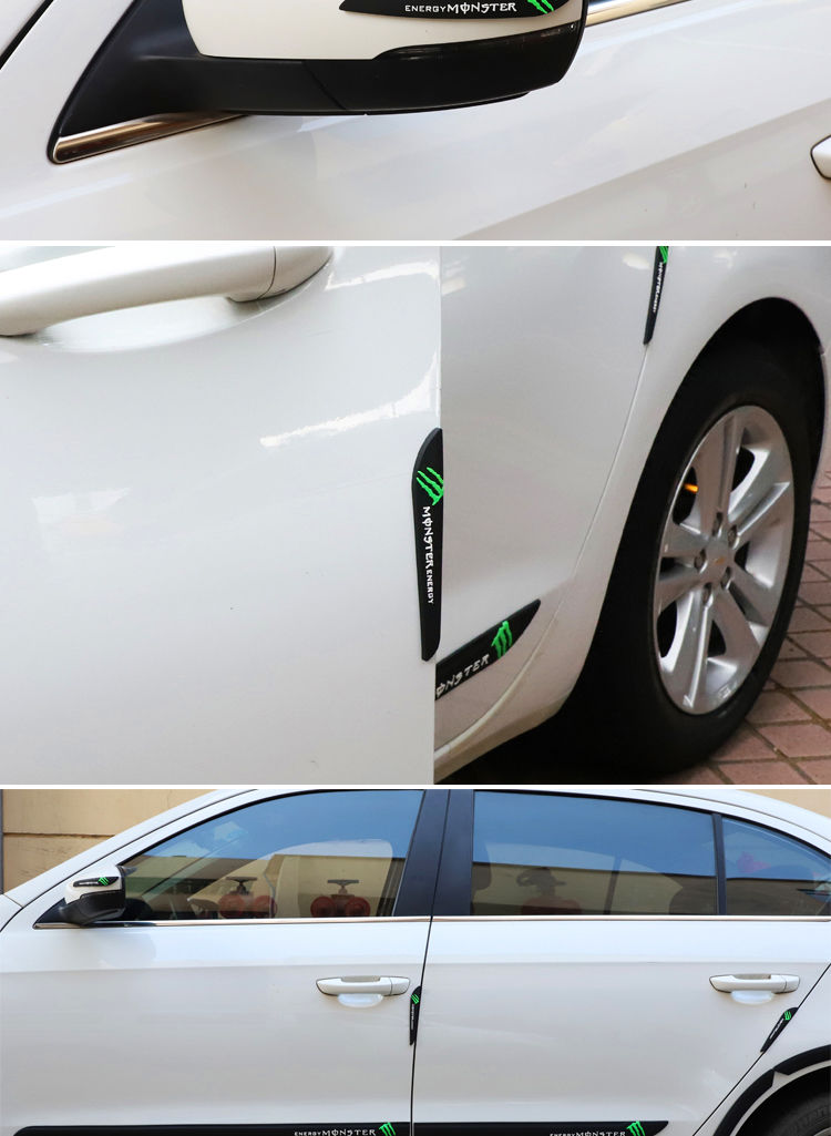 汽车防蹭条车门防撞条通用型后视镜门边防撞贴防刮蹭贴开门防撞后视镜