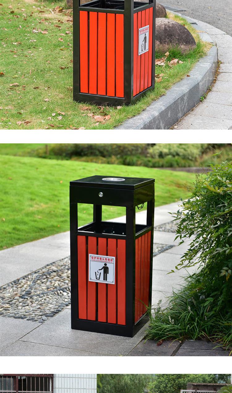 户外垃圾桶室外拉圾筒公园小区商用环卫分类定制垃圾箱果皮箱