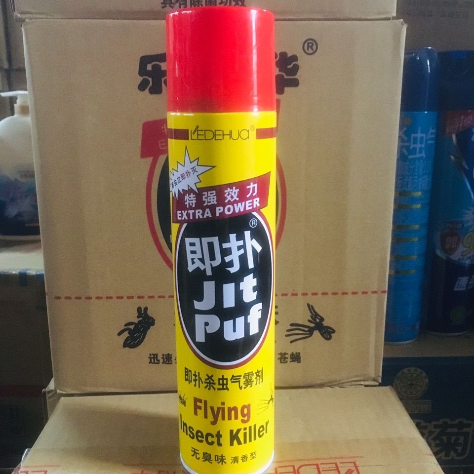 《即扑杀虫气雾剂600g无臭清香型特强效力杀虫灭蚊灭蟑螂 600g 即扑