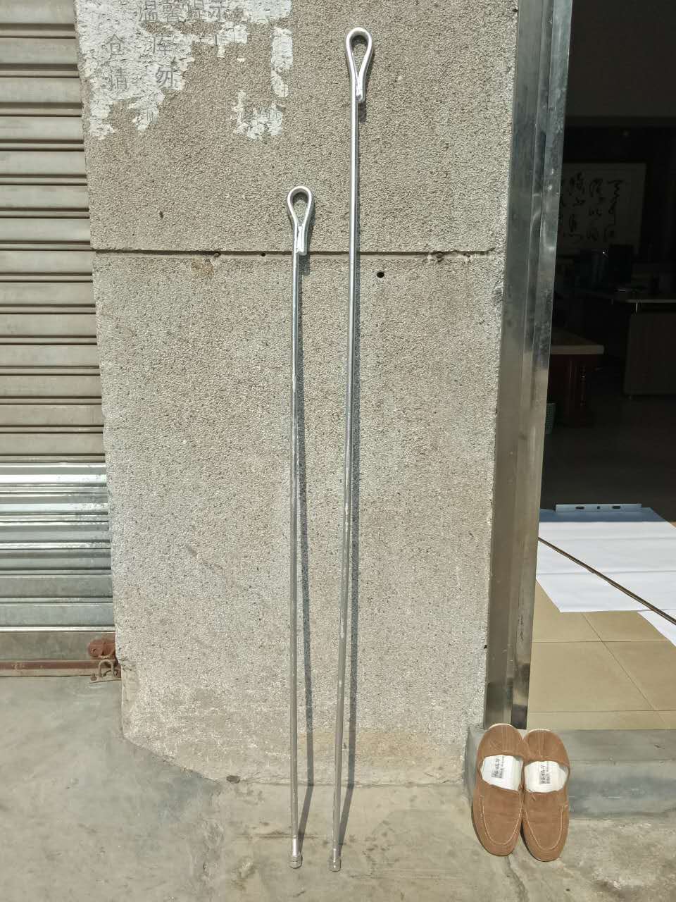 热镀冷镀拉线地锚通讯拉棒电力器材拉线棒地锚棒地线棒线缆工具 单耳