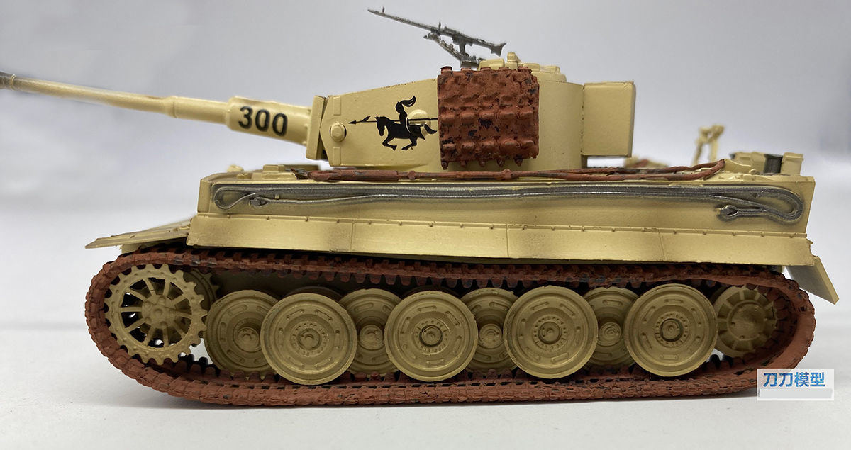 172德国虎式坦克模型后期型小号手成品仿真沙盘静态摆件36219172德国