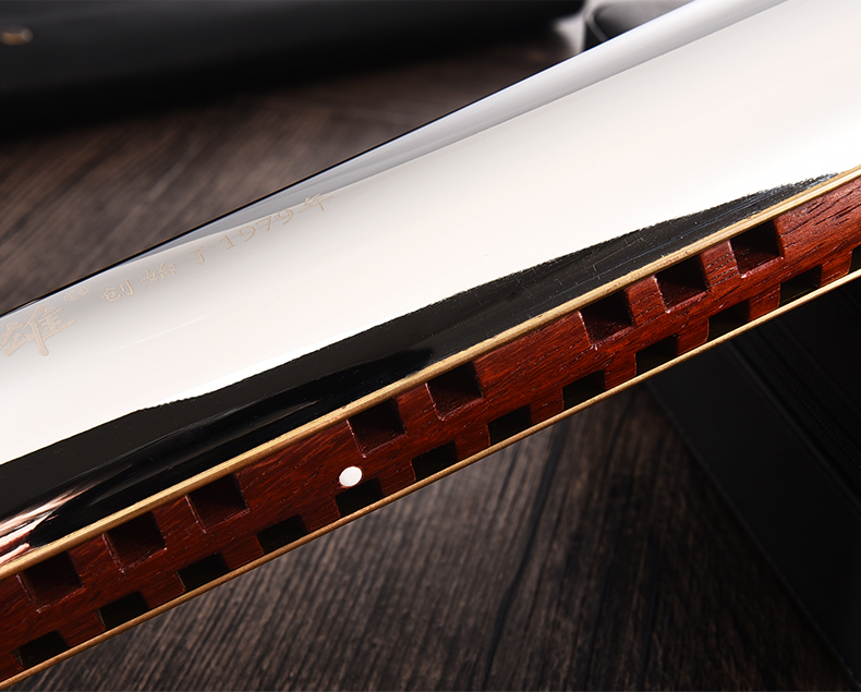 英雄吹奏乐器笛声 上海英雄中音笛声/高音笛声口琴高级成人中老年人