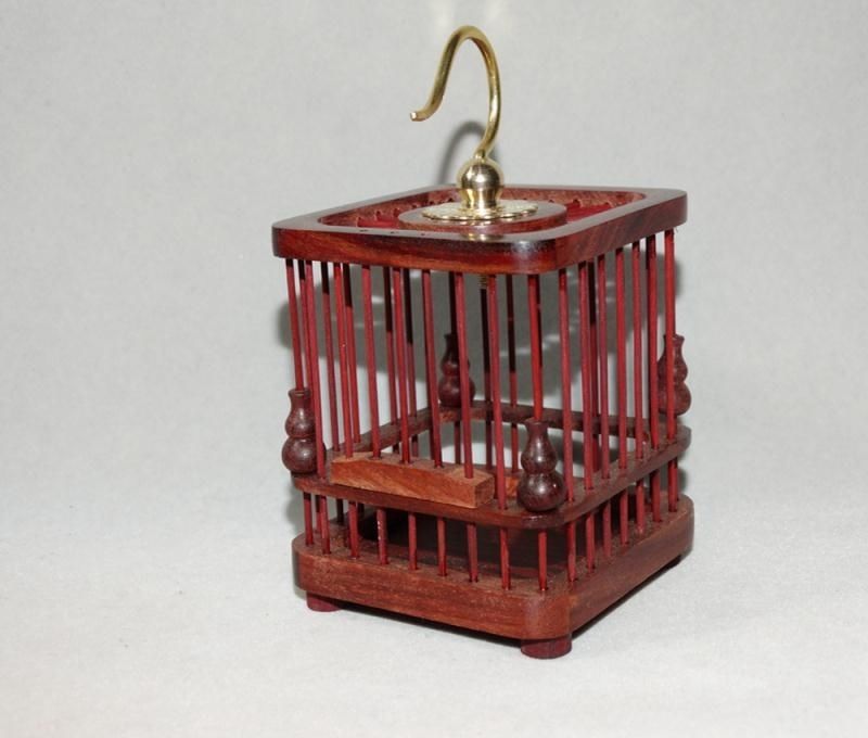 小款式小叶紫檀蝈蝈笼葫芦笼鸣虫笼子实木笼子