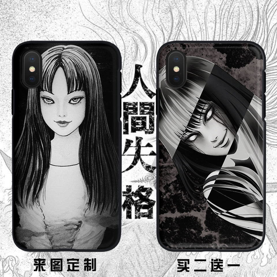 《伊藤润二华为nova5/6/7pro手机壳p40荣耀8x/9x/20/30s丧系富江x10