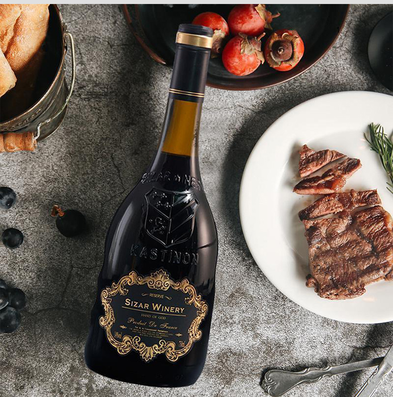 歌雅伦酒庄葡萄酒 歌雅伦酒庄上帝之手干红葡萄酒14度750ml单瓶装