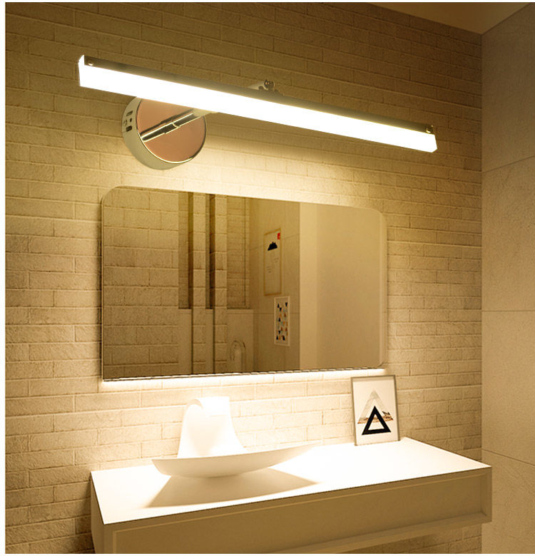 人体感应镜镜前灯卫生间led浴室现代柜灯洗手间壁灯可伸缩灯具