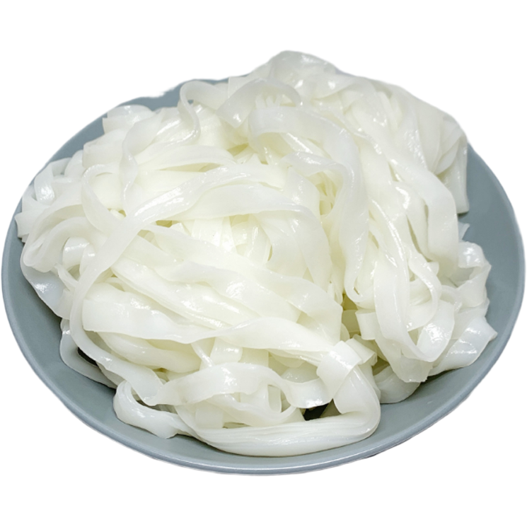 《正宗广东鲜切河粉5斤干炒牛河粉湿河粉2斤免煮免泡广龙香鲜切粉 鲜