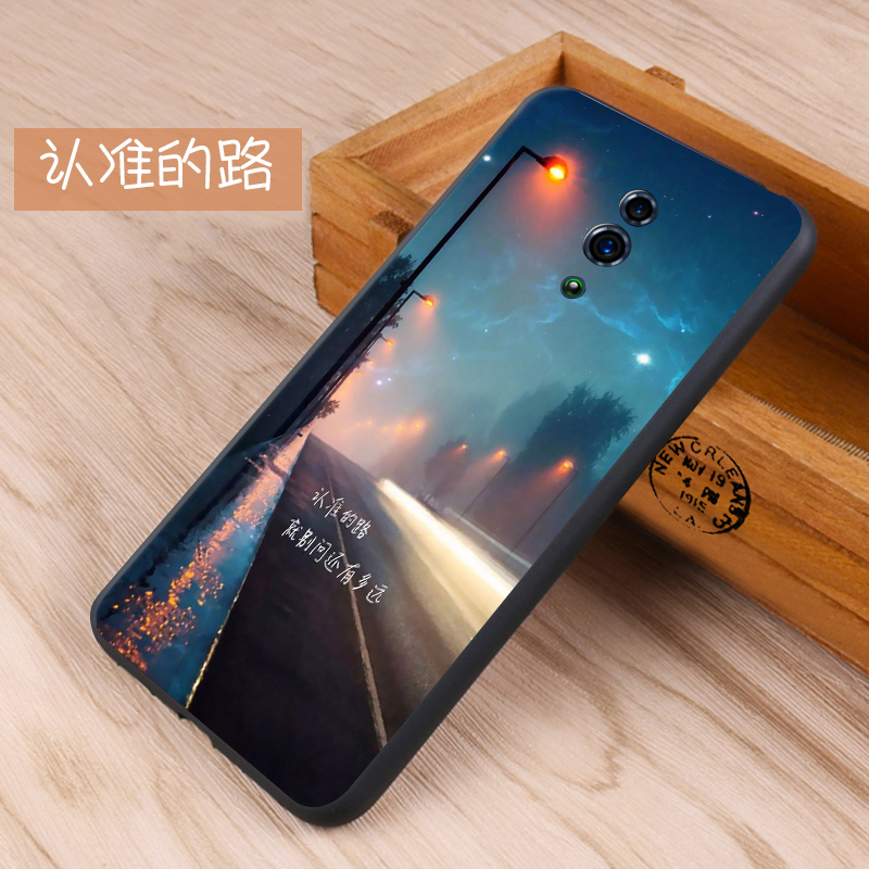 oppo reno标准版手机壳pcam00手机套硅胶男女简约创意包边防摔潮