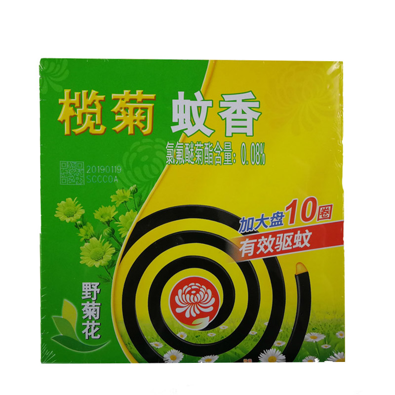 大盘野菊花蚊香 5双圈单盒 10盒装