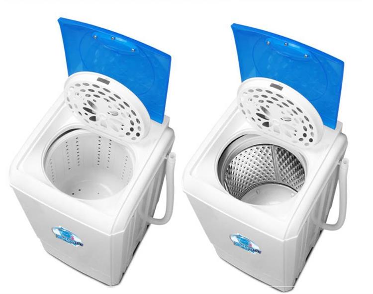中家用脱水机干衣机98kg甩干机大容量不锈钢内胆下雨天衣服蓝色塑料