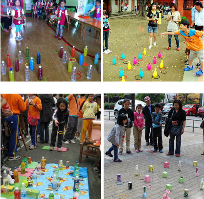 夜市摆地摊学校活动专用实心套圈圈塑料圈游戏玩具批发厂家直销