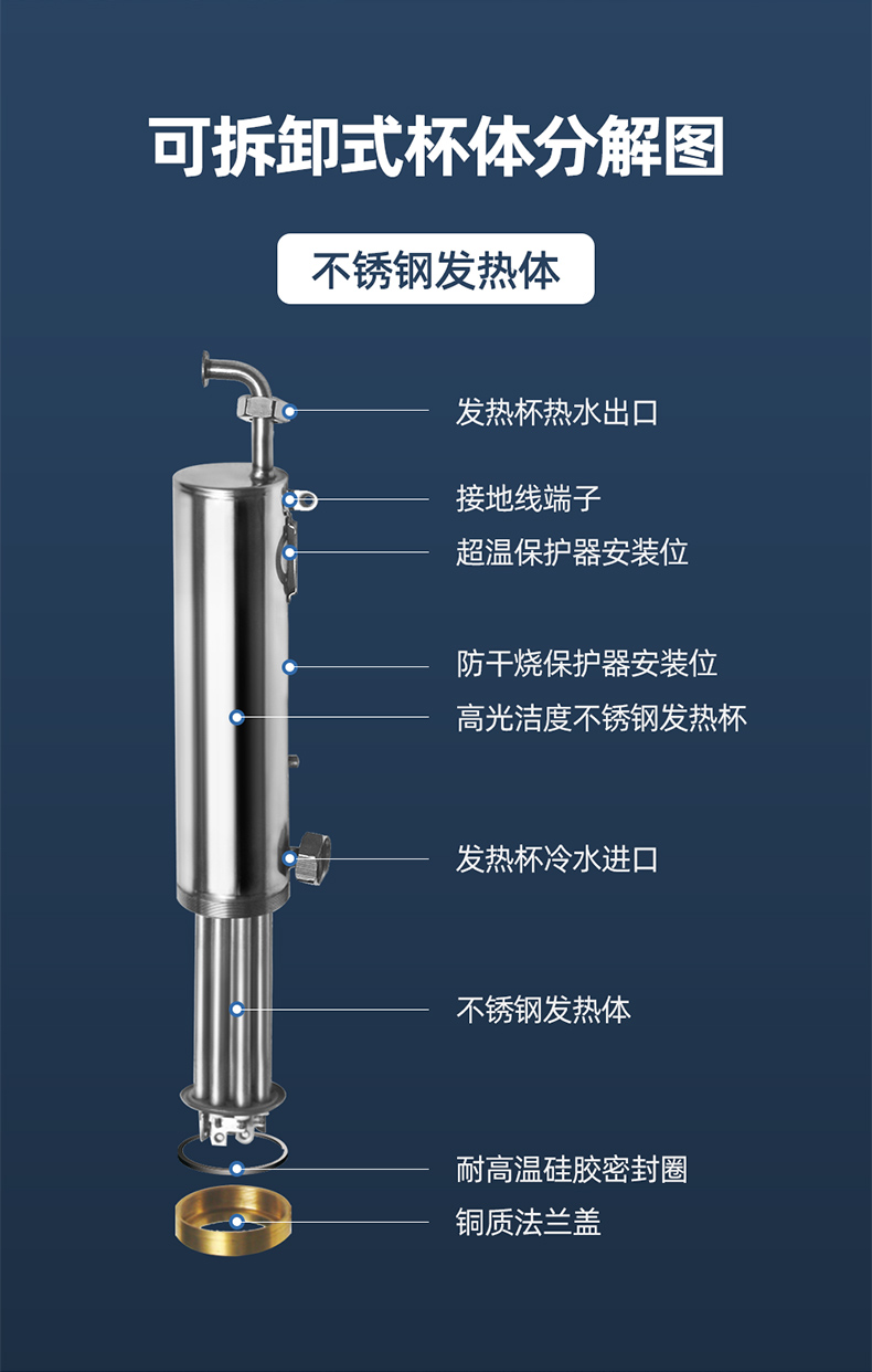 希贵heygeyjh85即热式电热水器家用小型免储水壁挂式淋浴器速热恒温