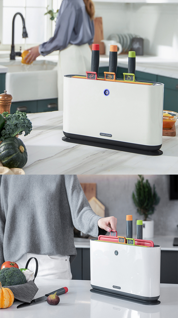 砧板刀具消毒机mr1000摩飞杀菌案板带刀架紫外线抑菌消毒器单位个