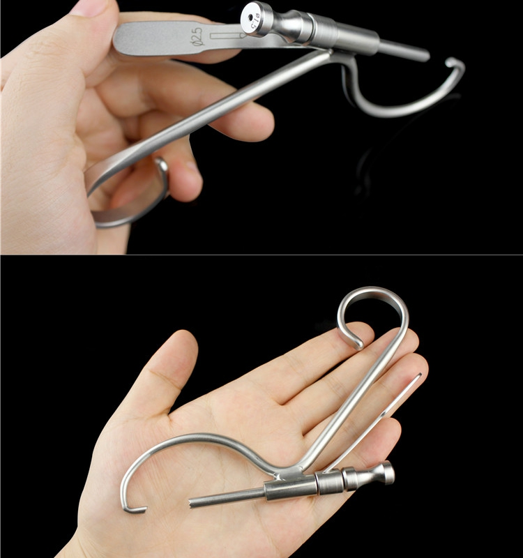 万向华创小动物骨科器械c型导向器钻头导钻髌骨固定复位克氏针髓内钉