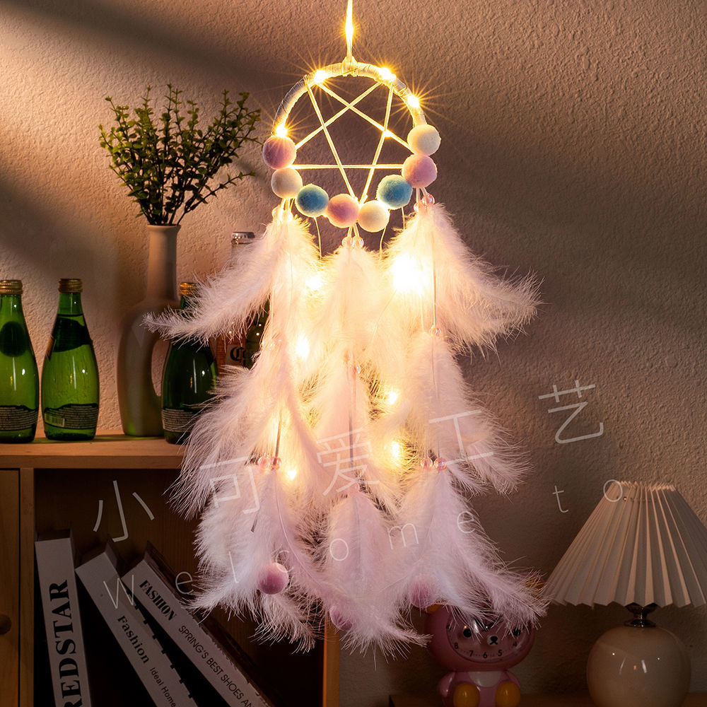 生日礼物女生捕梦网挂饰少女心卧室墙上装饰创意送同学闺蜜礼物初见